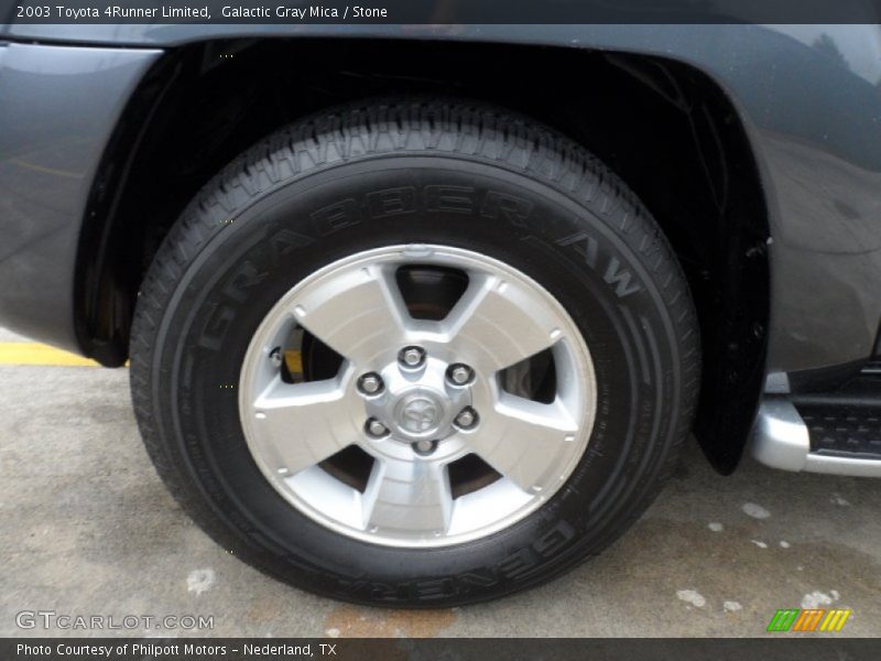 Galactic Gray Mica / Stone 2003 Toyota 4Runner Limited