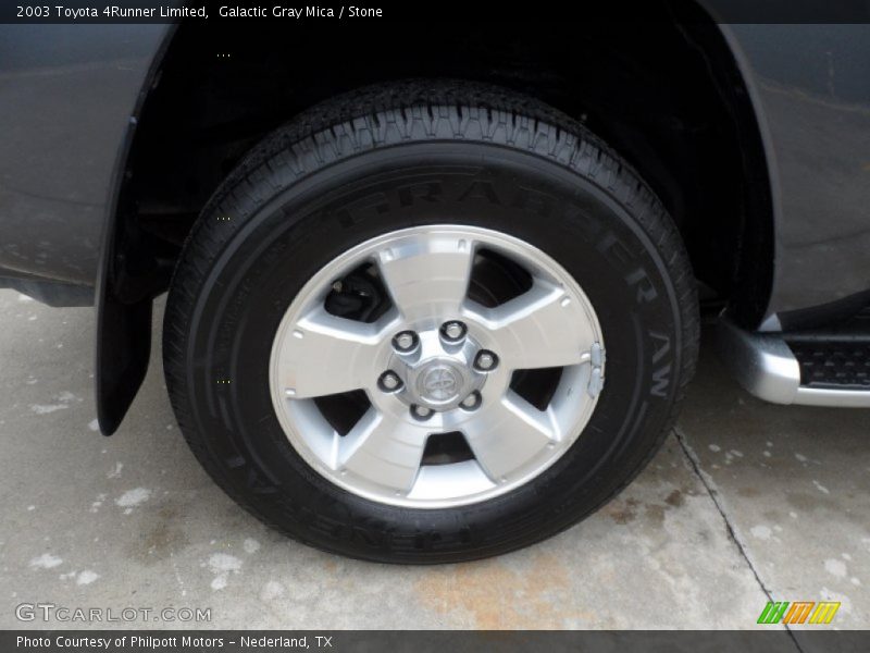 Galactic Gray Mica / Stone 2003 Toyota 4Runner Limited