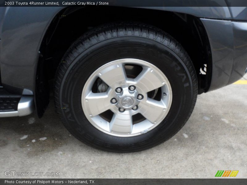 Galactic Gray Mica / Stone 2003 Toyota 4Runner Limited