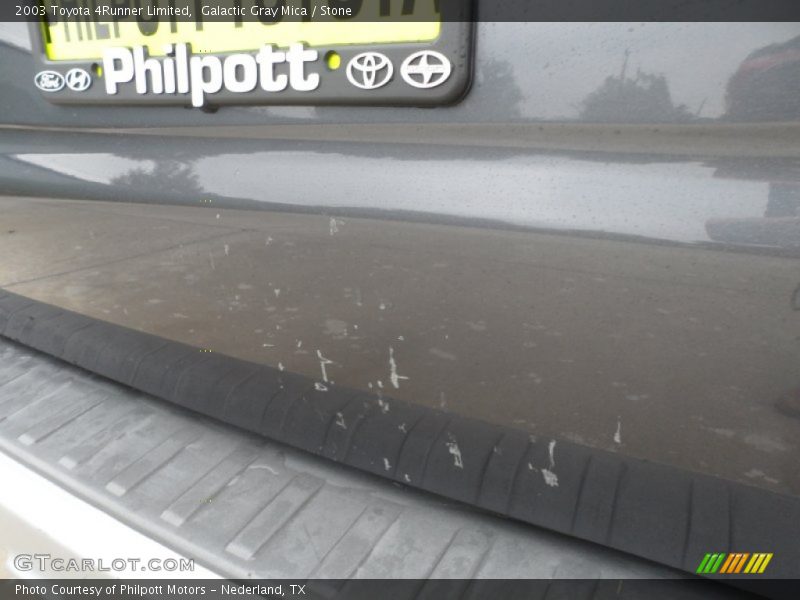 Galactic Gray Mica / Stone 2003 Toyota 4Runner Limited