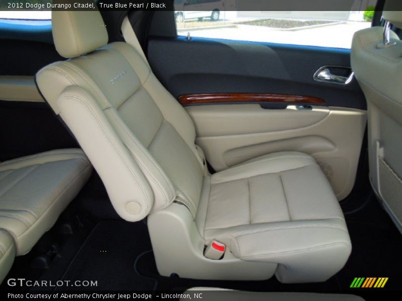 True Blue Pearl / Black 2012 Dodge Durango Citadel