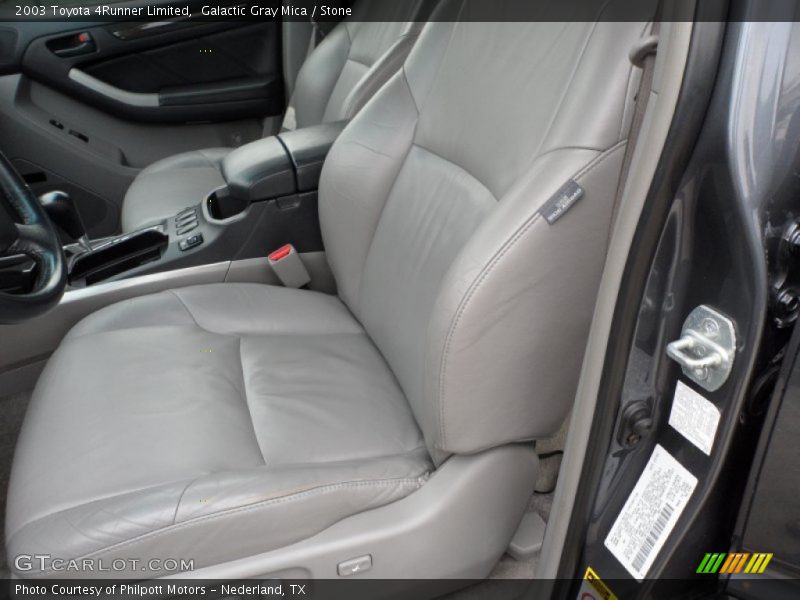 Galactic Gray Mica / Stone 2003 Toyota 4Runner Limited