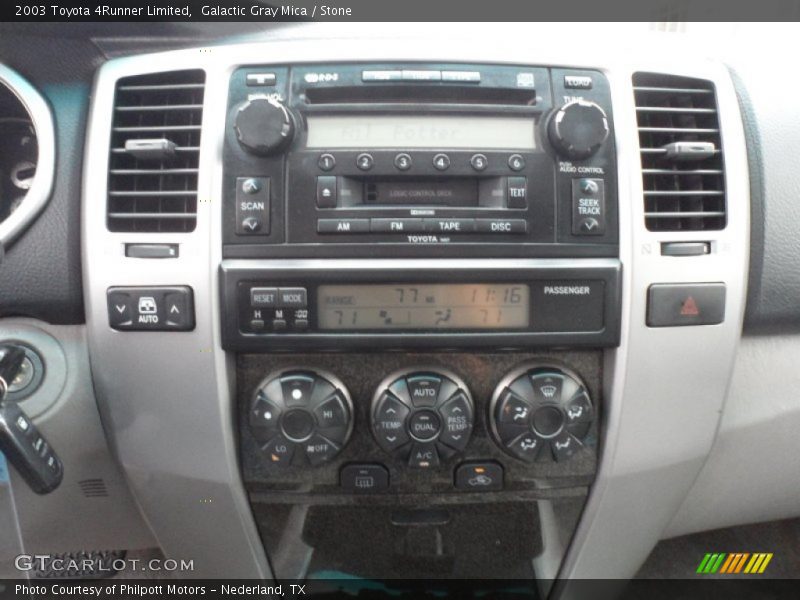 Galactic Gray Mica / Stone 2003 Toyota 4Runner Limited