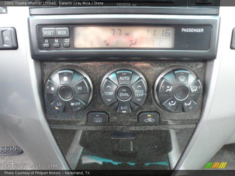 Galactic Gray Mica / Stone 2003 Toyota 4Runner Limited