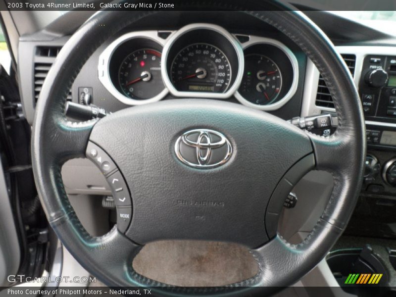 Galactic Gray Mica / Stone 2003 Toyota 4Runner Limited