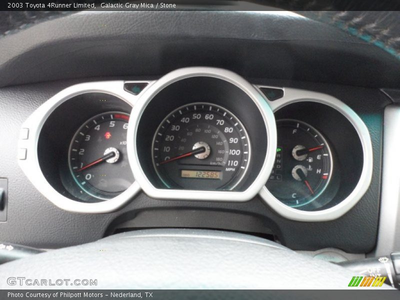 Galactic Gray Mica / Stone 2003 Toyota 4Runner Limited