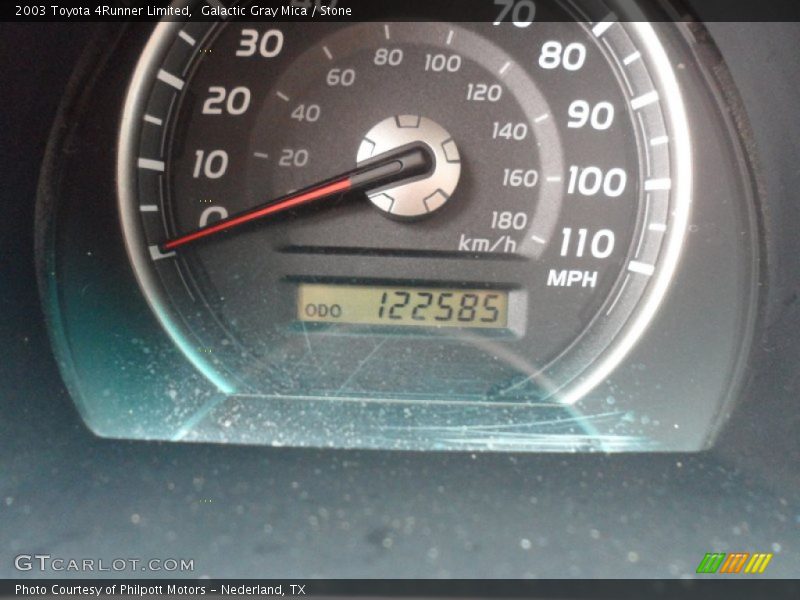 Galactic Gray Mica / Stone 2003 Toyota 4Runner Limited
