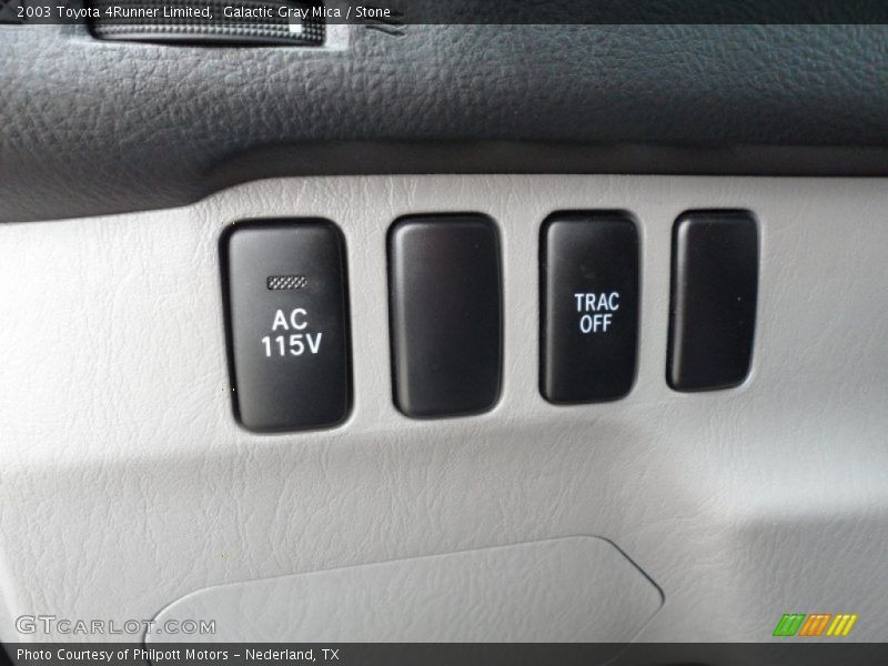 Galactic Gray Mica / Stone 2003 Toyota 4Runner Limited