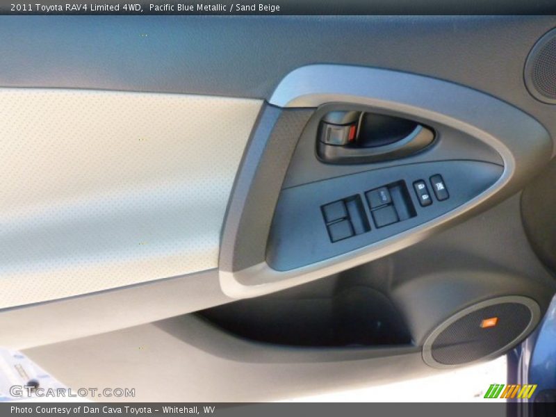 Pacific Blue Metallic / Sand Beige 2011 Toyota RAV4 Limited 4WD