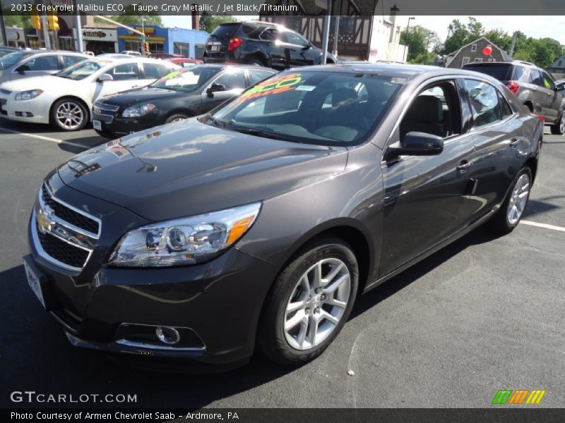Taupe Gray Metallic / Jet Black/Titanium 2013 Chevrolet Malibu ECO