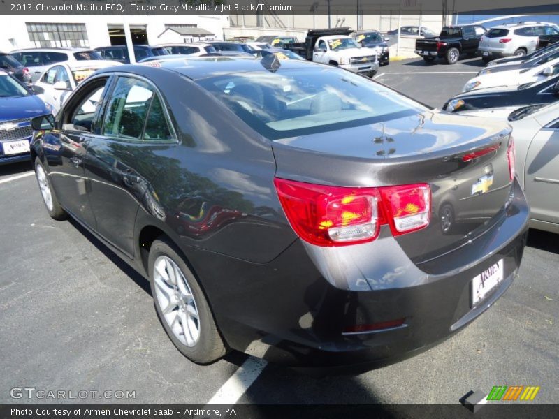 Taupe Gray Metallic / Jet Black/Titanium 2013 Chevrolet Malibu ECO