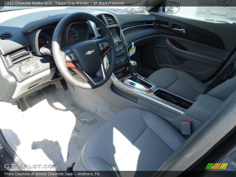 Taupe Gray Metallic / Jet Black/Titanium 2013 Chevrolet Malibu ECO
