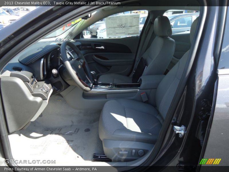 Taupe Gray Metallic / Jet Black/Titanium 2013 Chevrolet Malibu ECO