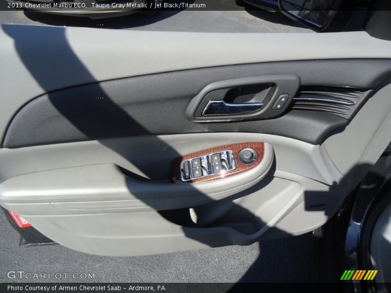 Taupe Gray Metallic / Jet Black/Titanium 2013 Chevrolet Malibu ECO