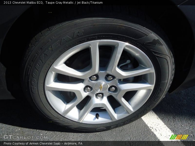 Taupe Gray Metallic / Jet Black/Titanium 2013 Chevrolet Malibu ECO