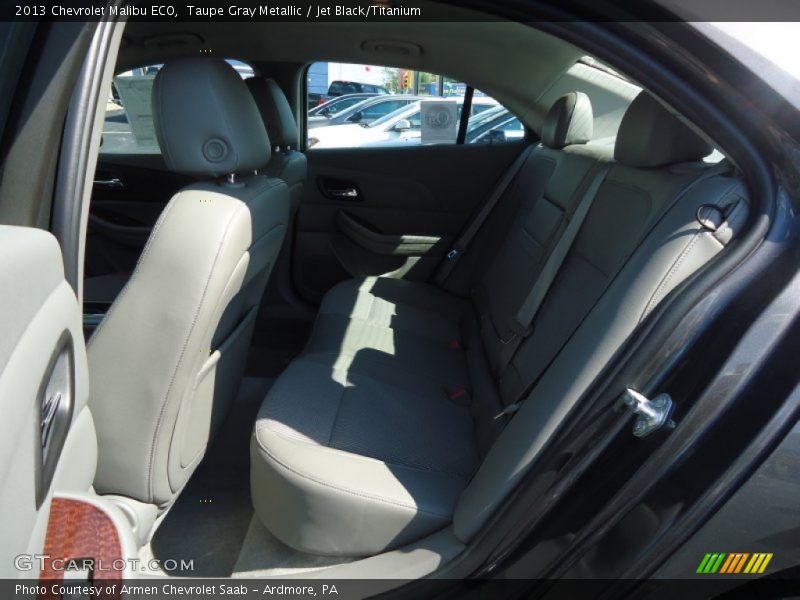 Taupe Gray Metallic / Jet Black/Titanium 2013 Chevrolet Malibu ECO