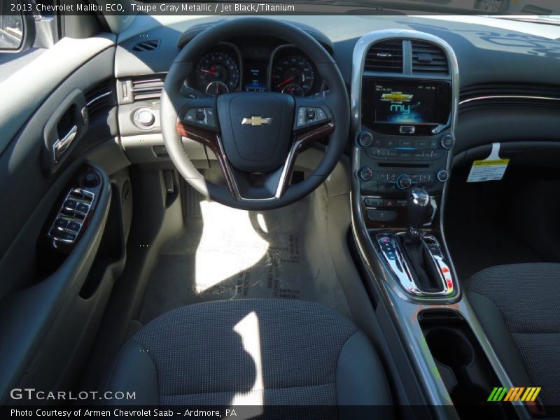 Taupe Gray Metallic / Jet Black/Titanium 2013 Chevrolet Malibu ECO