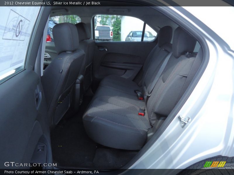 Silver Ice Metallic / Jet Black 2012 Chevrolet Equinox LS