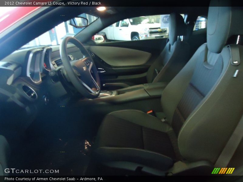 Victory Red / Black 2012 Chevrolet Camaro LS Coupe