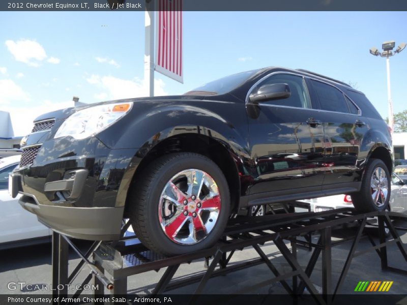 Black / Jet Black 2012 Chevrolet Equinox LT