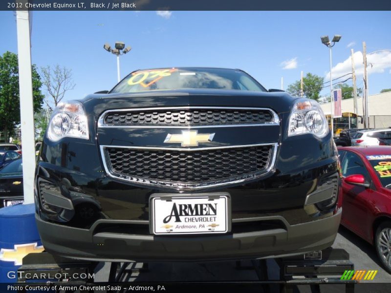 Black / Jet Black 2012 Chevrolet Equinox LT