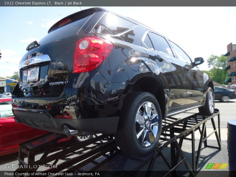Black / Jet Black 2012 Chevrolet Equinox LT