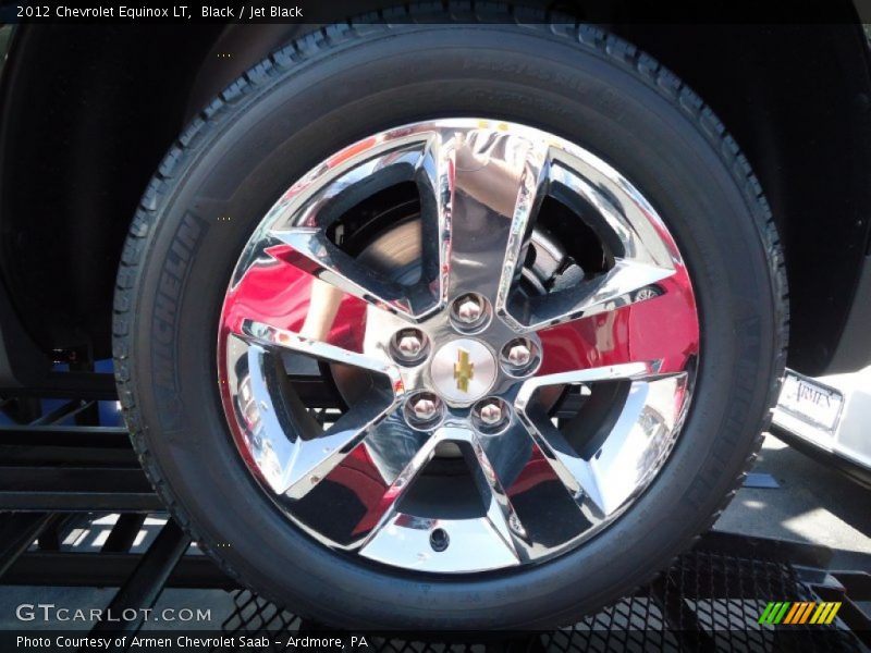 Black / Jet Black 2012 Chevrolet Equinox LT