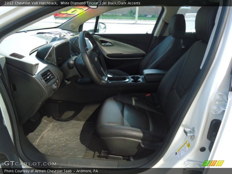 White Diamond Tricoat / Jet Black/Dark Accents 2012 Chevrolet Volt Hatchback