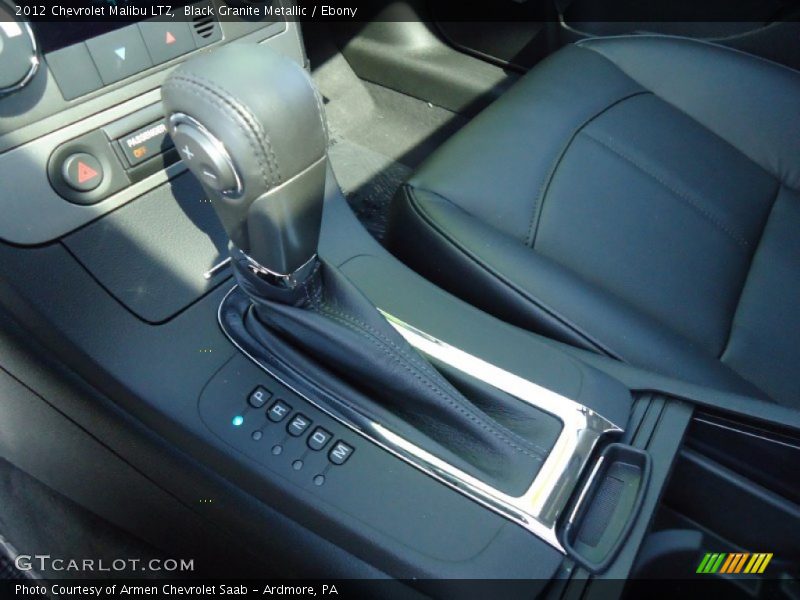 Black Granite Metallic / Ebony 2012 Chevrolet Malibu LTZ