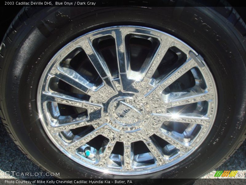 Blue Onyx / Dark Gray 2003 Cadillac DeVille DHS