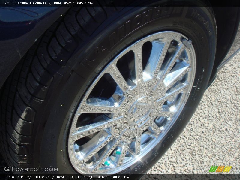 Blue Onyx / Dark Gray 2003 Cadillac DeVille DHS