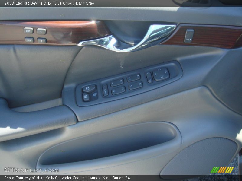 Blue Onyx / Dark Gray 2003 Cadillac DeVille DHS