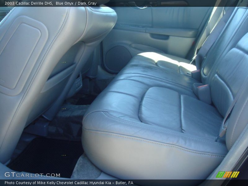 Blue Onyx / Dark Gray 2003 Cadillac DeVille DHS