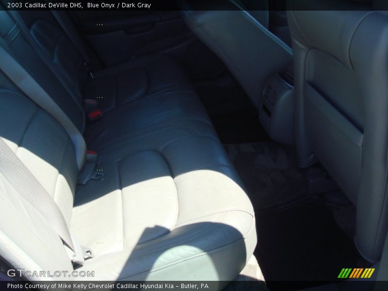 Blue Onyx / Dark Gray 2003 Cadillac DeVille DHS