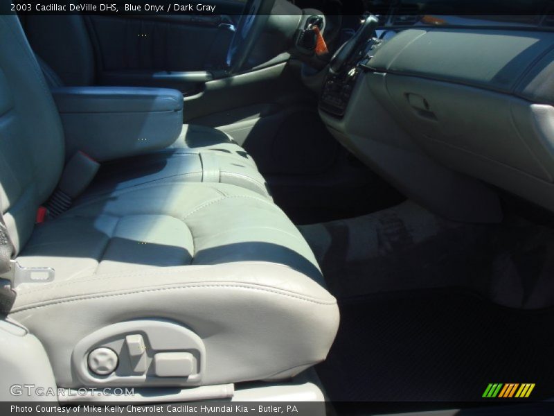 Blue Onyx / Dark Gray 2003 Cadillac DeVille DHS