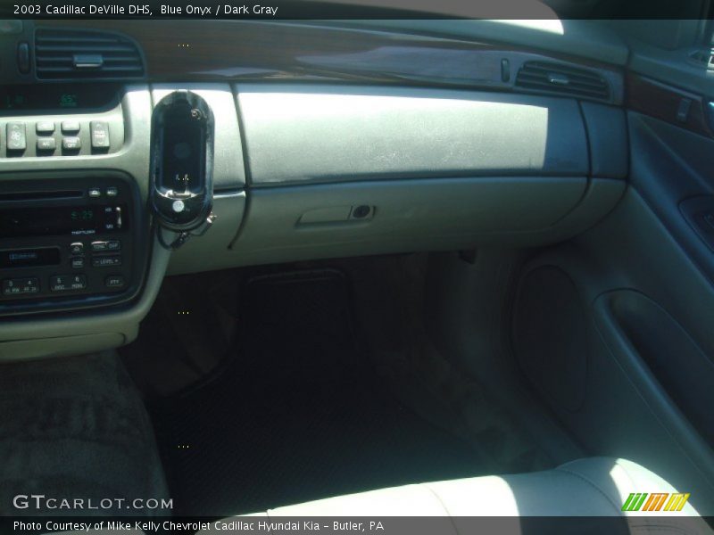 Blue Onyx / Dark Gray 2003 Cadillac DeVille DHS
