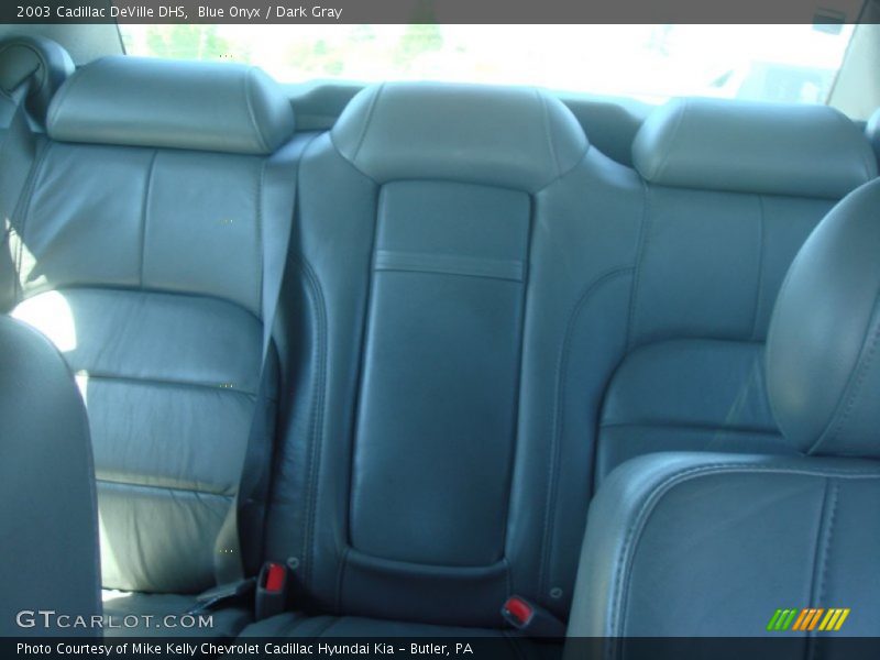 Blue Onyx / Dark Gray 2003 Cadillac DeVille DHS