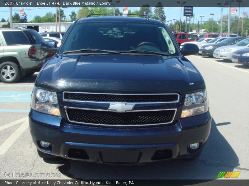 Dark Blue Metallic / Ebony 2007 Chevrolet Tahoe LT 4x4