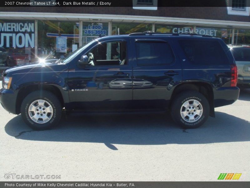 Dark Blue Metallic / Ebony 2007 Chevrolet Tahoe LT 4x4