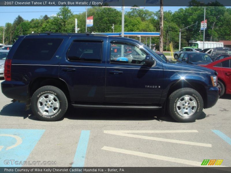 Dark Blue Metallic / Ebony 2007 Chevrolet Tahoe LT 4x4