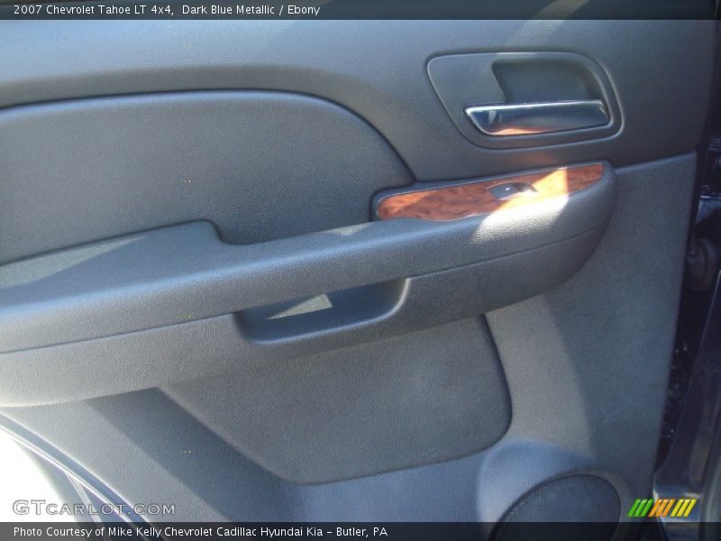 Dark Blue Metallic / Ebony 2007 Chevrolet Tahoe LT 4x4