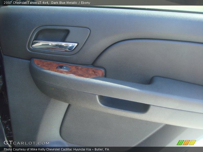 Dark Blue Metallic / Ebony 2007 Chevrolet Tahoe LT 4x4