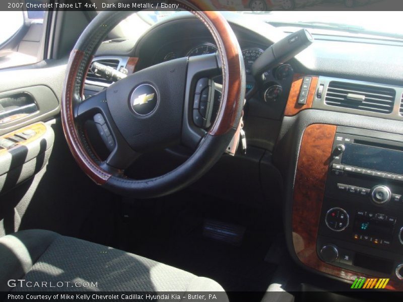 Dark Blue Metallic / Ebony 2007 Chevrolet Tahoe LT 4x4