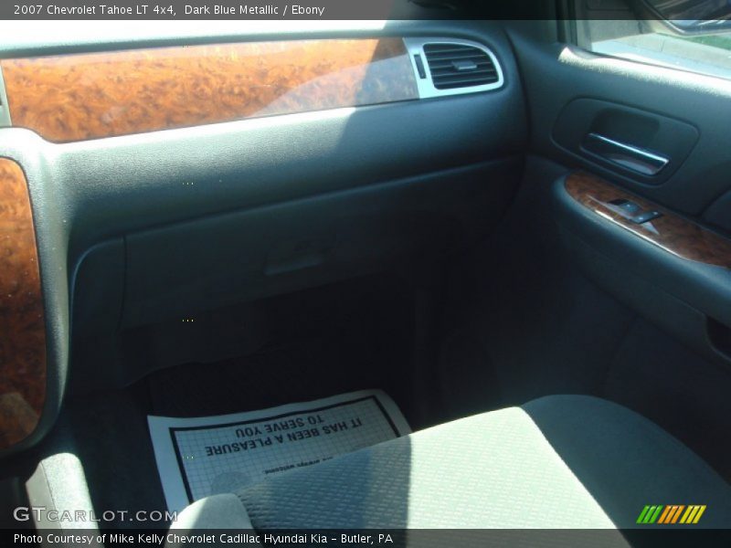 Dark Blue Metallic / Ebony 2007 Chevrolet Tahoe LT 4x4