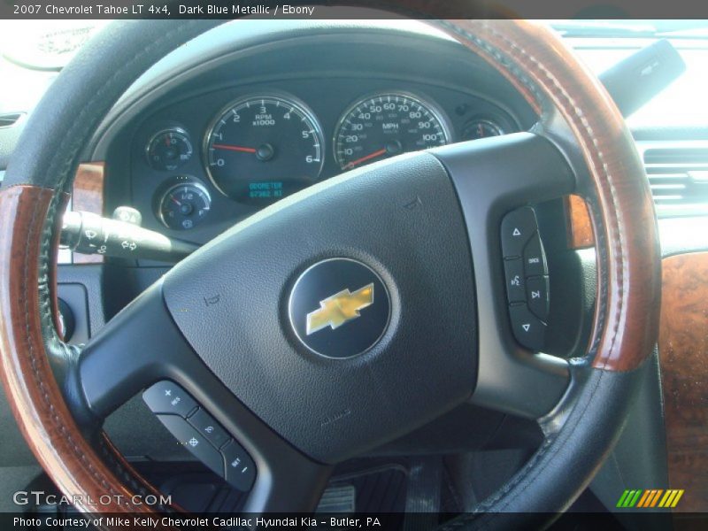 Dark Blue Metallic / Ebony 2007 Chevrolet Tahoe LT 4x4