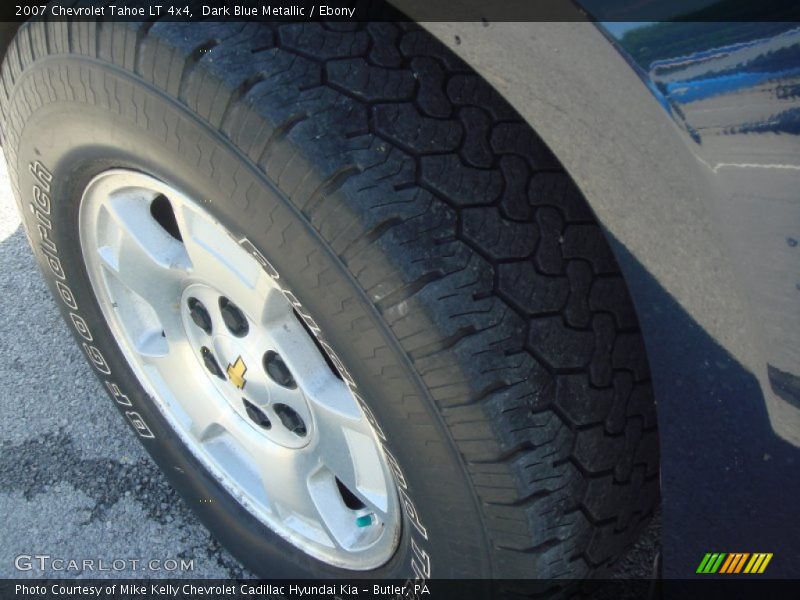 Dark Blue Metallic / Ebony 2007 Chevrolet Tahoe LT 4x4