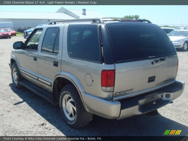 Light Pewter Metallic / Medium Gray 2000 Chevrolet Blazer LT 4x4