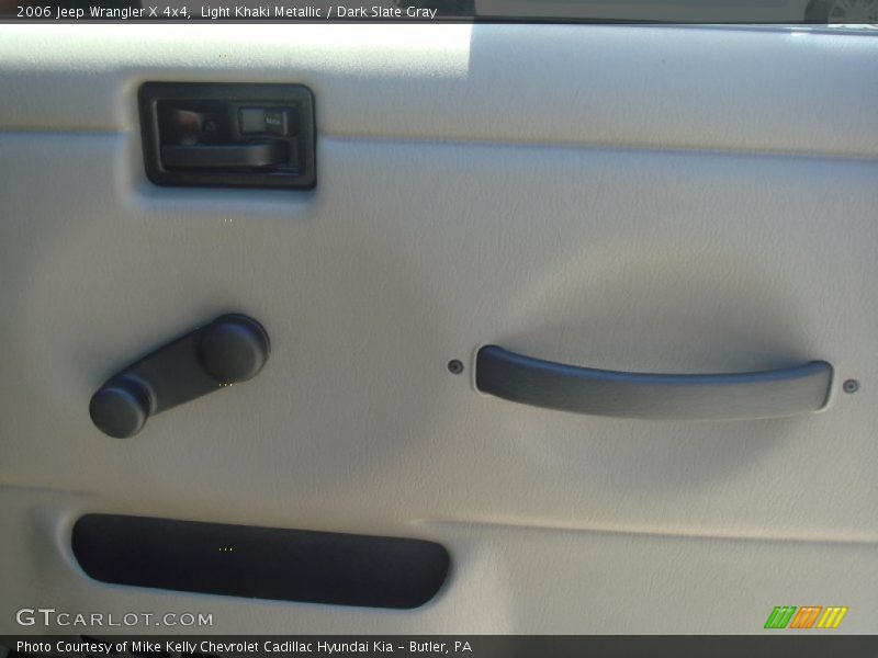 Light Khaki Metallic / Dark Slate Gray 2006 Jeep Wrangler X 4x4