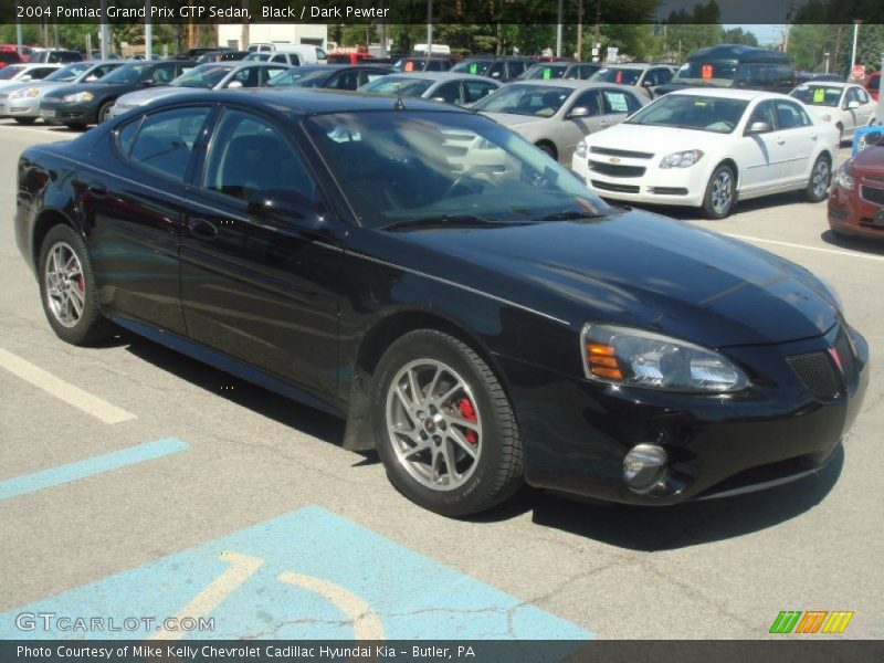 Black / Dark Pewter 2004 Pontiac Grand Prix GTP Sedan
