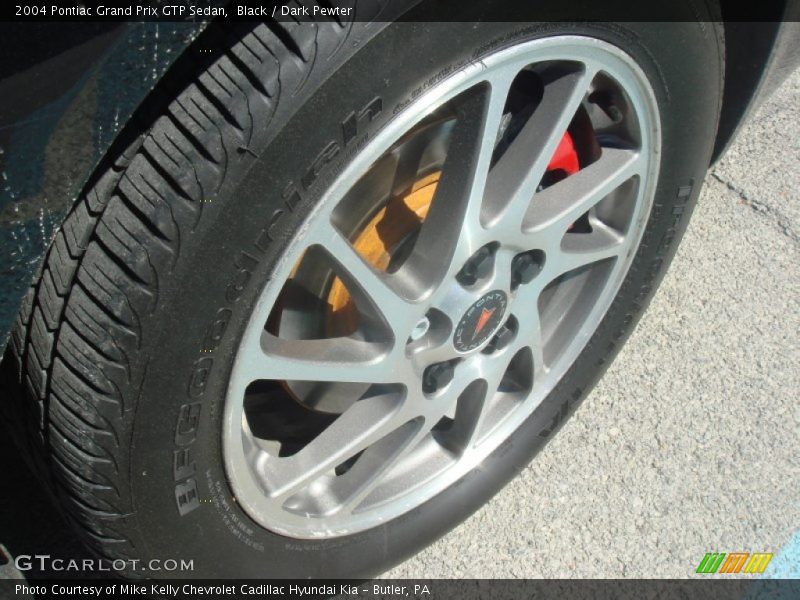 Black / Dark Pewter 2004 Pontiac Grand Prix GTP Sedan